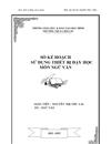 Kế hoạch sử dụng thiết bị môn ngữ văn 7 9