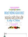 Bìa giáo án cực đẹp