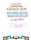 Bìa giáo án cực đẹp