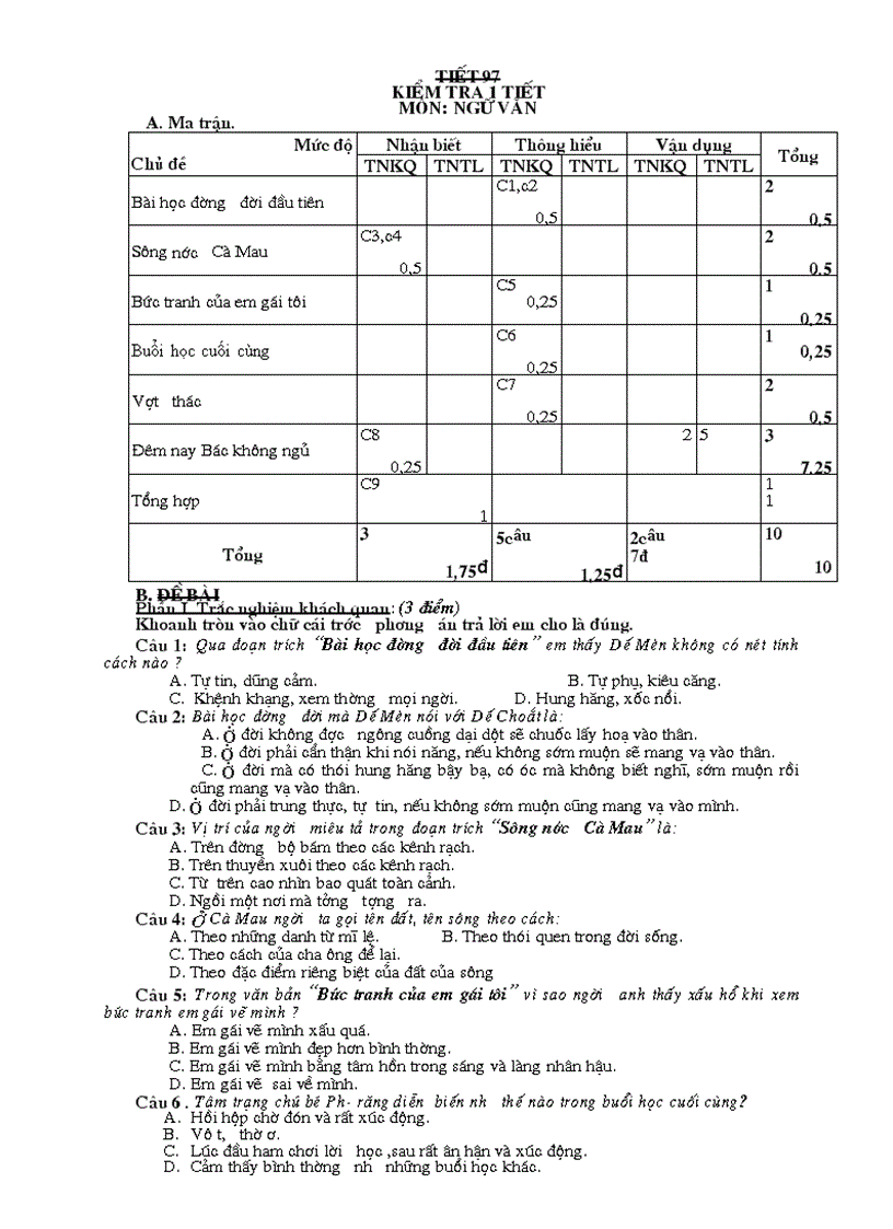 De kiem tra van 6hk II