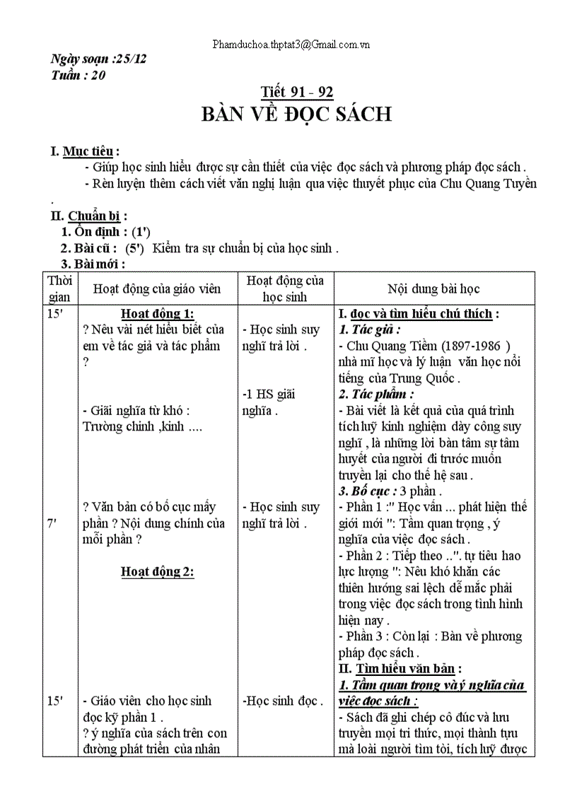 4 cột tuần 20 21