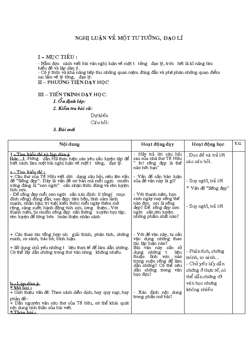 Văn học 12 HK1 B2