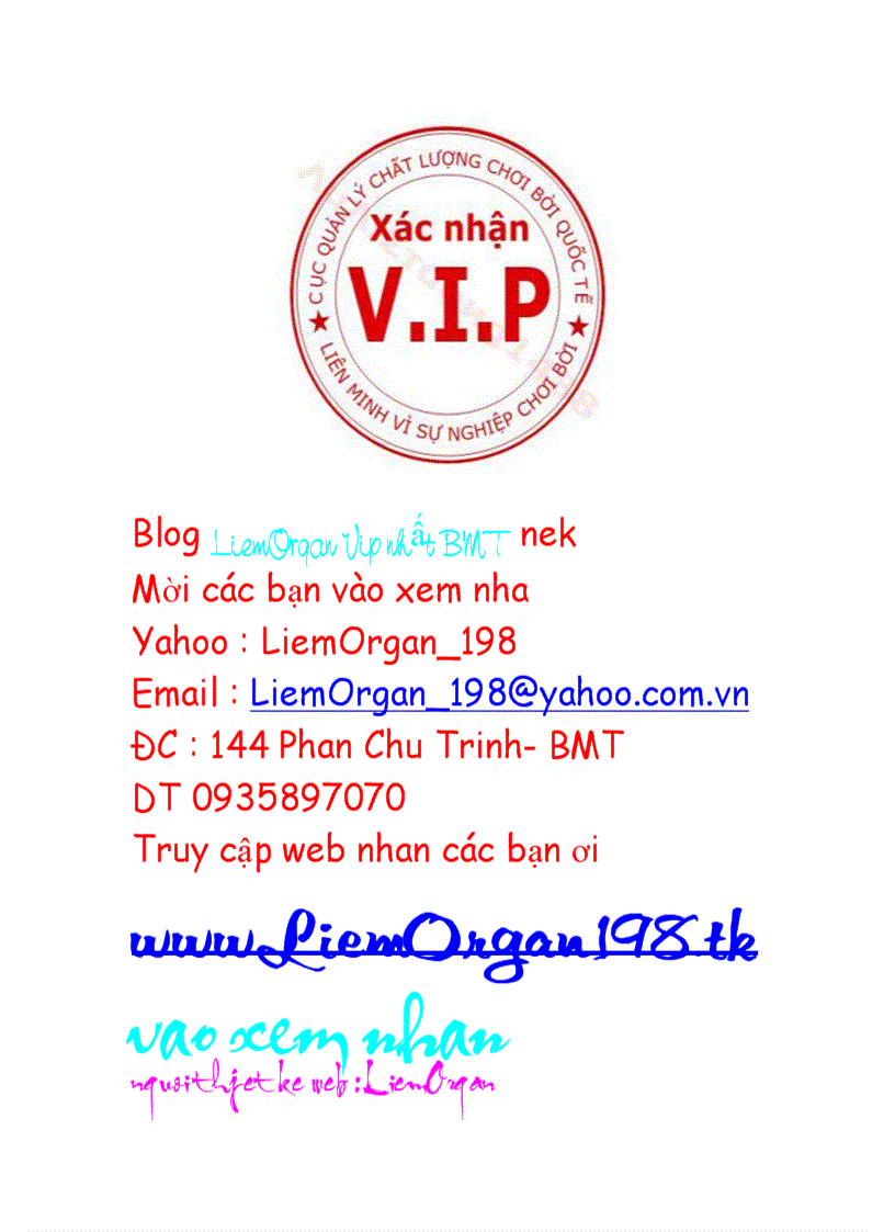 Cách làm BLof của bạn VIP nên xem nha LiemOrgan