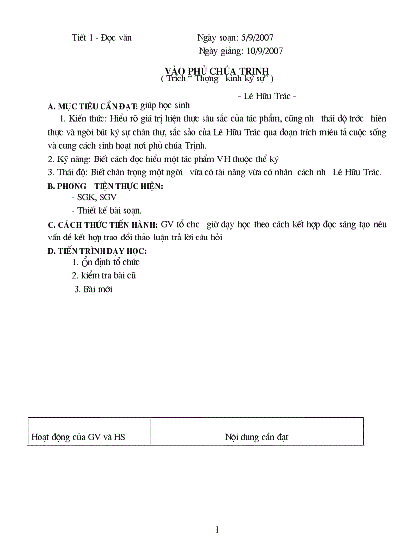 Giáo án Ngữ văn 11 Đầy đủ