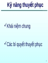 Kĩ năng thuyết phục