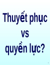 Kĩ năng thuyết phục