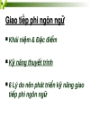 Giao tiếp phi ngôn ngữ