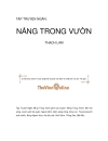 Nắng trong vườn Thạch Lam