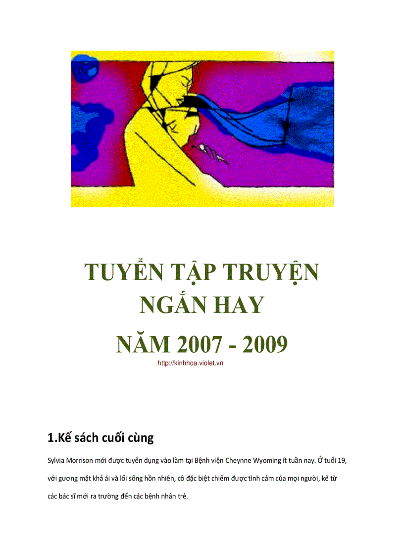 TT truyện ngắn hay 2007 2009