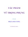 Tác Phẩm Của Vũ Trọng Phụng