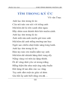 Thơ tình trong ngăn cặp