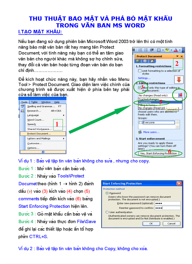 PHÁ MẬT KHÂU MirosoftWord don gian