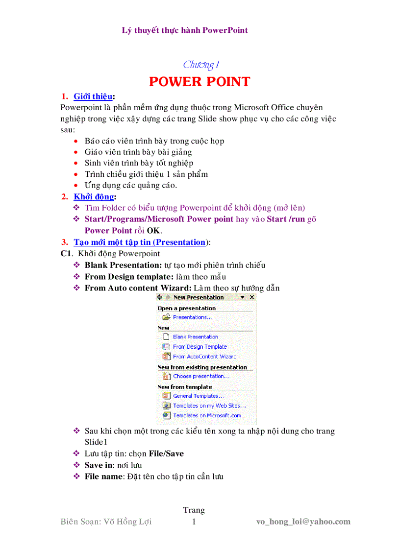 Powerpoint
