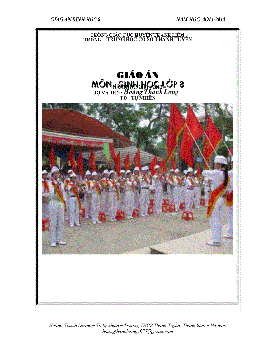 Giáo ansinh học 8 Từ T17 đến T36