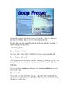 Deep freeze