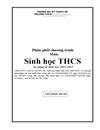 Hướng dẫn dạy môn sinh học thcs