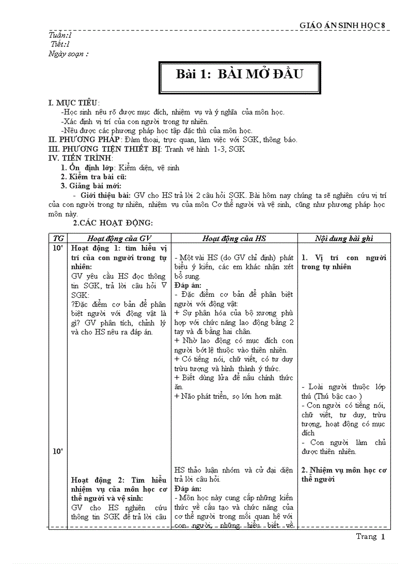 Sinh 8 4cột