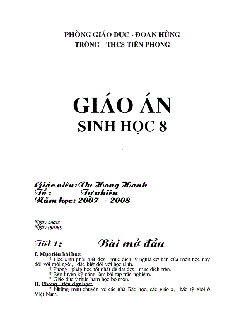 Sinh 8 ca nam moi