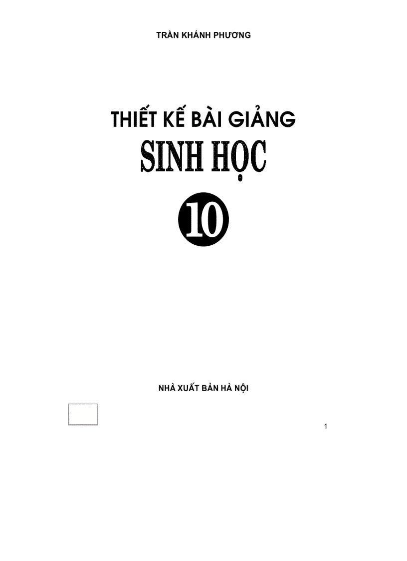 Thiet ke bai giang Sinh hoc 10