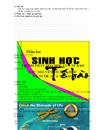 Giao an sinh hoc 10 nang cao