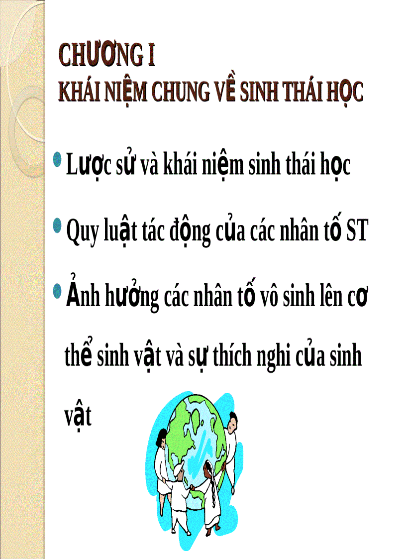 Giới thiệu chung về sinh thái học