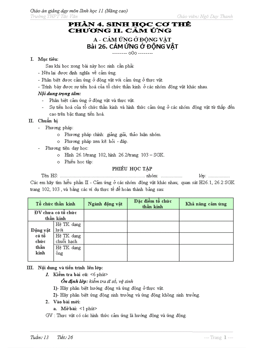 Bai26 cam ung o dong vat nc