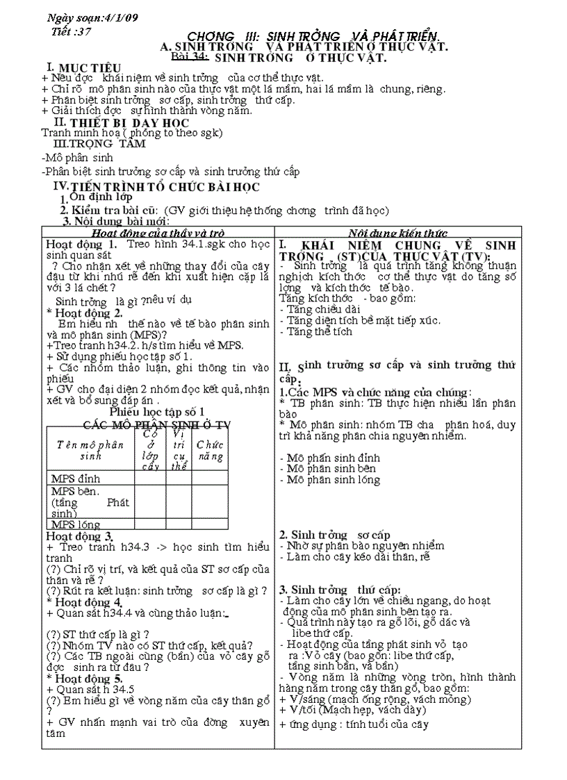 Giao an sinh hoc co ban hk 2 11