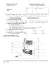 Đề kiểm tra 15 phút sinh học 11 học kì I Bài số 1