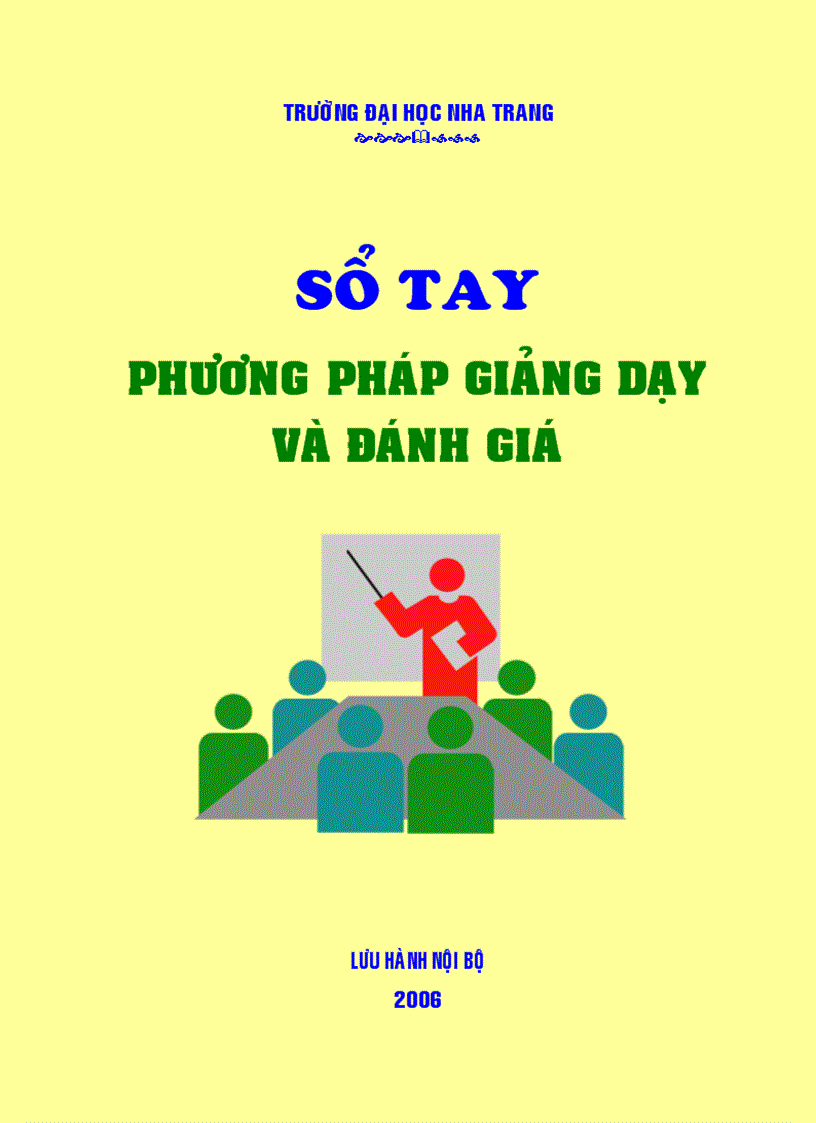 Sổ tay phương pháp giảng dạy và đánh giá