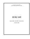 Sổ dự giờ