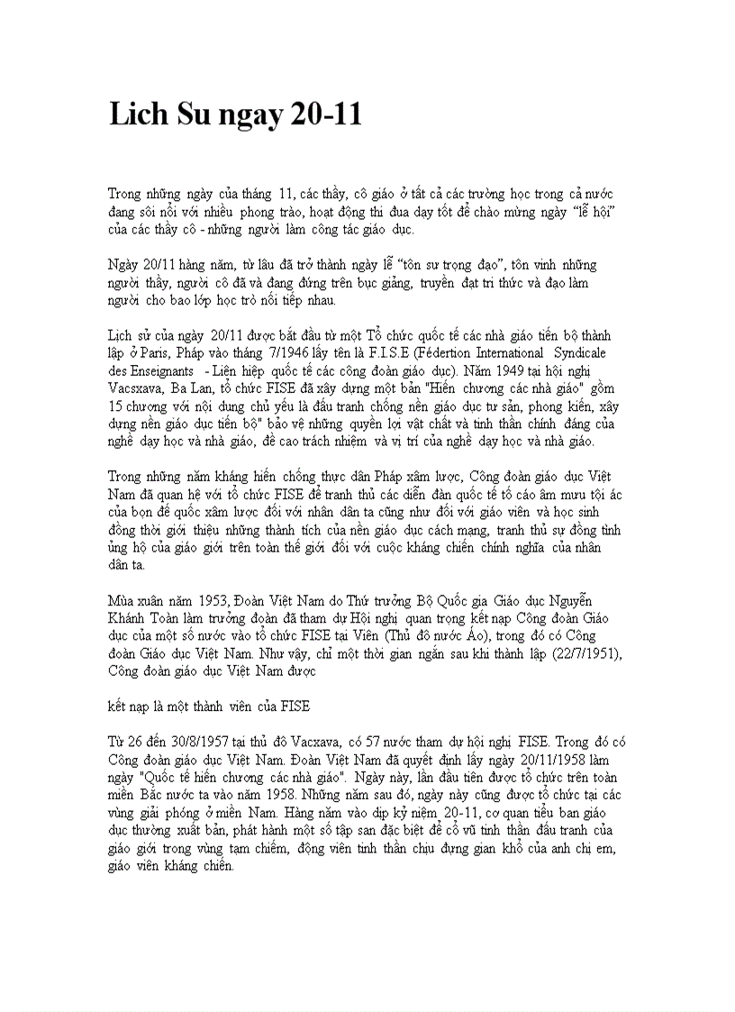 Lich su ngay 20 11 tham khao hay