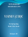 Bài giảng Vi sinh học