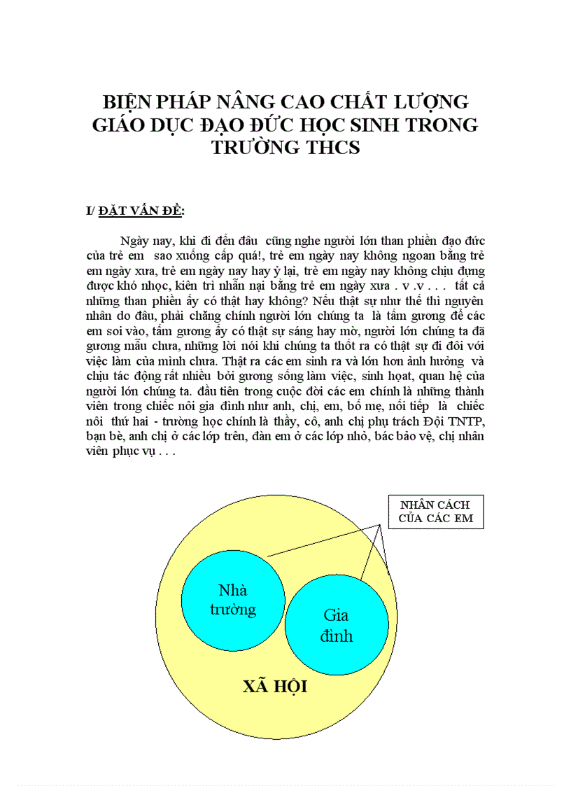 Bien phap nang cao chat luong dao duc HS