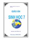 8 mẫu bìa giáo án Sinh học mới