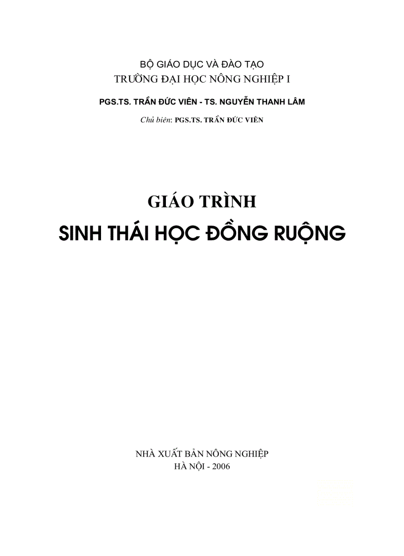 Sinh thái học