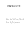 Marketing quốc tế