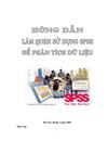 Hướng dẫn sử dụng phần mềm SPSS toàn tập