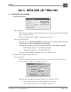 Tài liệu hướng dẫn học tin học trình độ B phần Query Report Form và lập trình VBA lý thuyết lẫn bài tập
