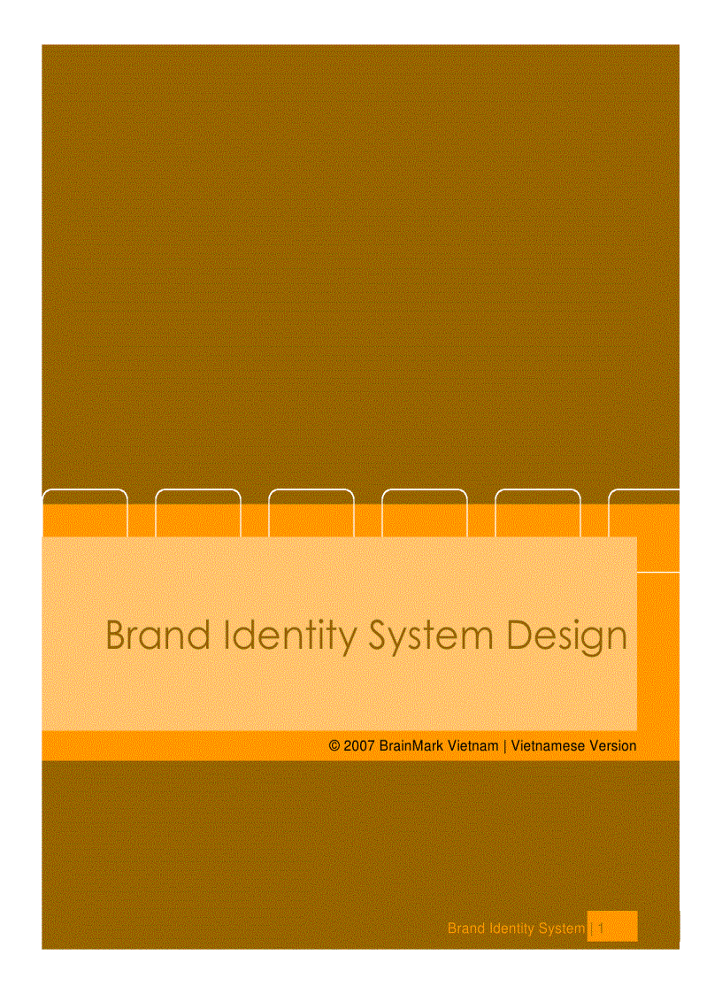 Brand Indentity System Design