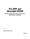 Pro WPF and Silverlight