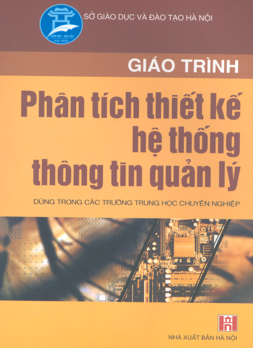 Giáo trình phân tích thiết kế hệ thống thông tin quản lý