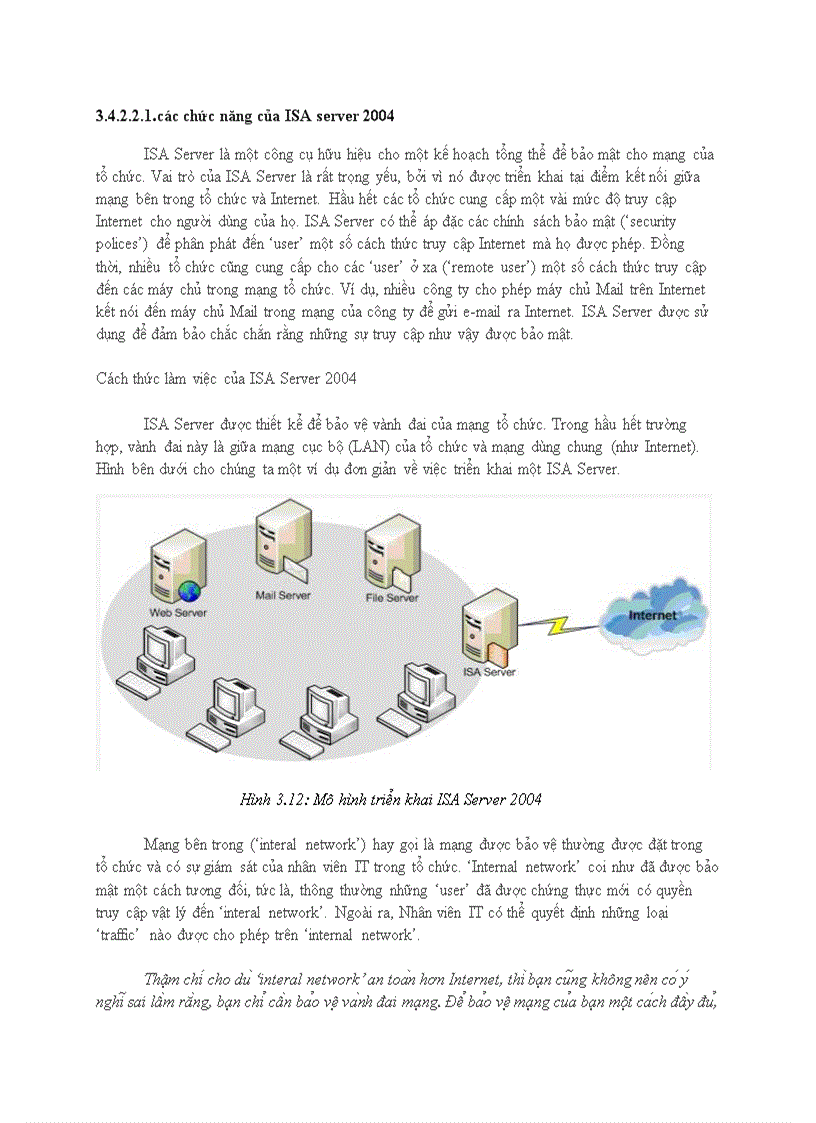 So sánh 2 phần mềm Kerio winroute firewall với ISA server 2004