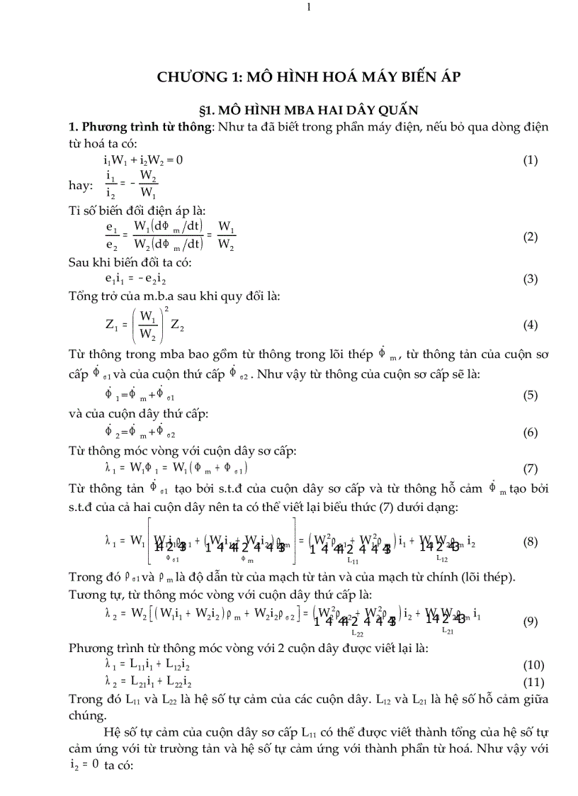 Mô hình hóa máy điện PDF