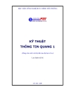 Kỹ thuật thông tin quang 1