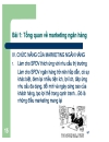 Slide chi tiết marketing ngân hàng