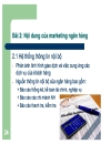 Slide chi tiết marketing ngân hàng