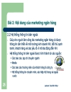 Slide chi tiết marketing ngân hàng