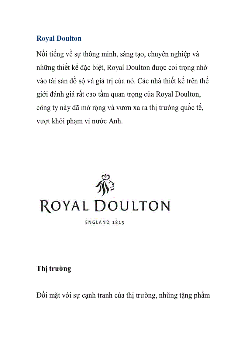 Royal Doulton