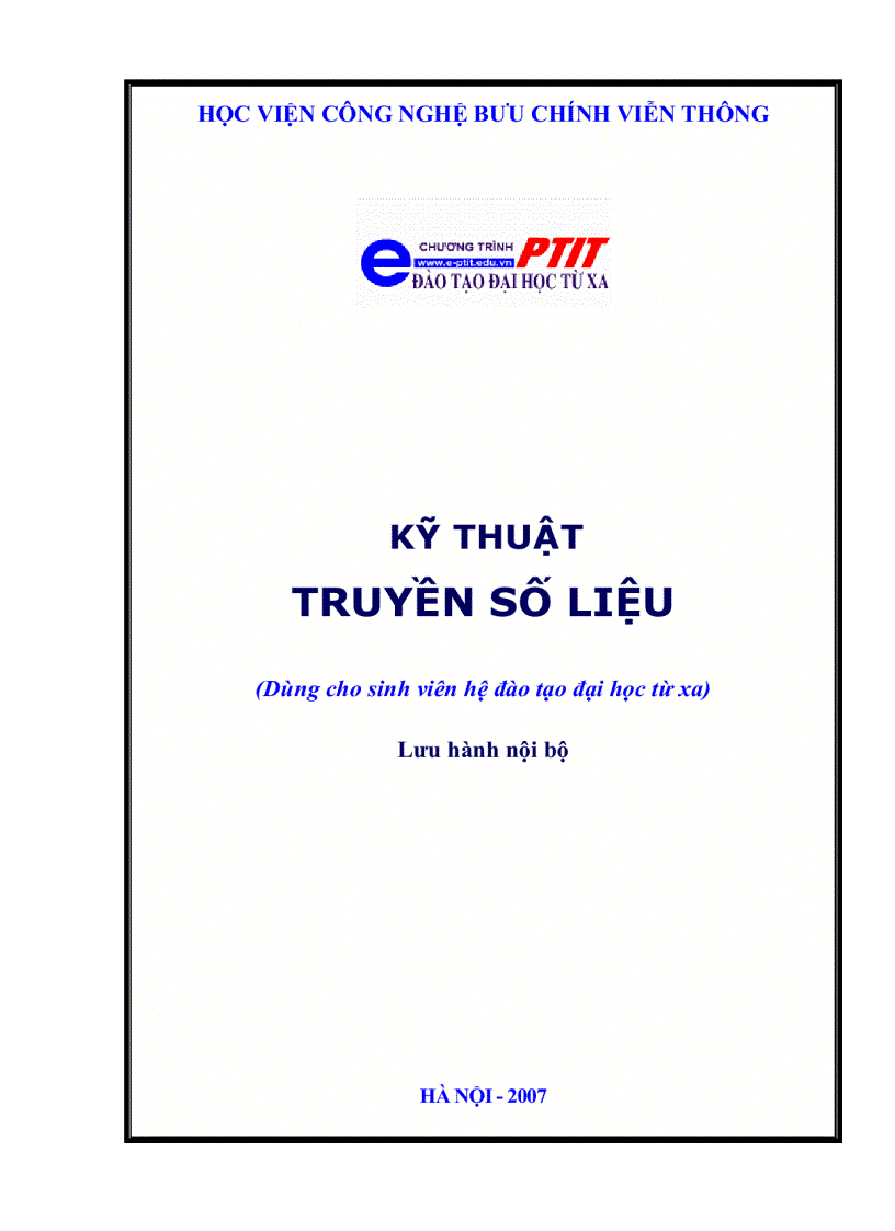 Tài liệu chuyên ngành dtvt