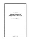 Giáo Trình Kiểm soát ô nhiễm môi trường không khí